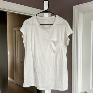 White short sleeve - size medium